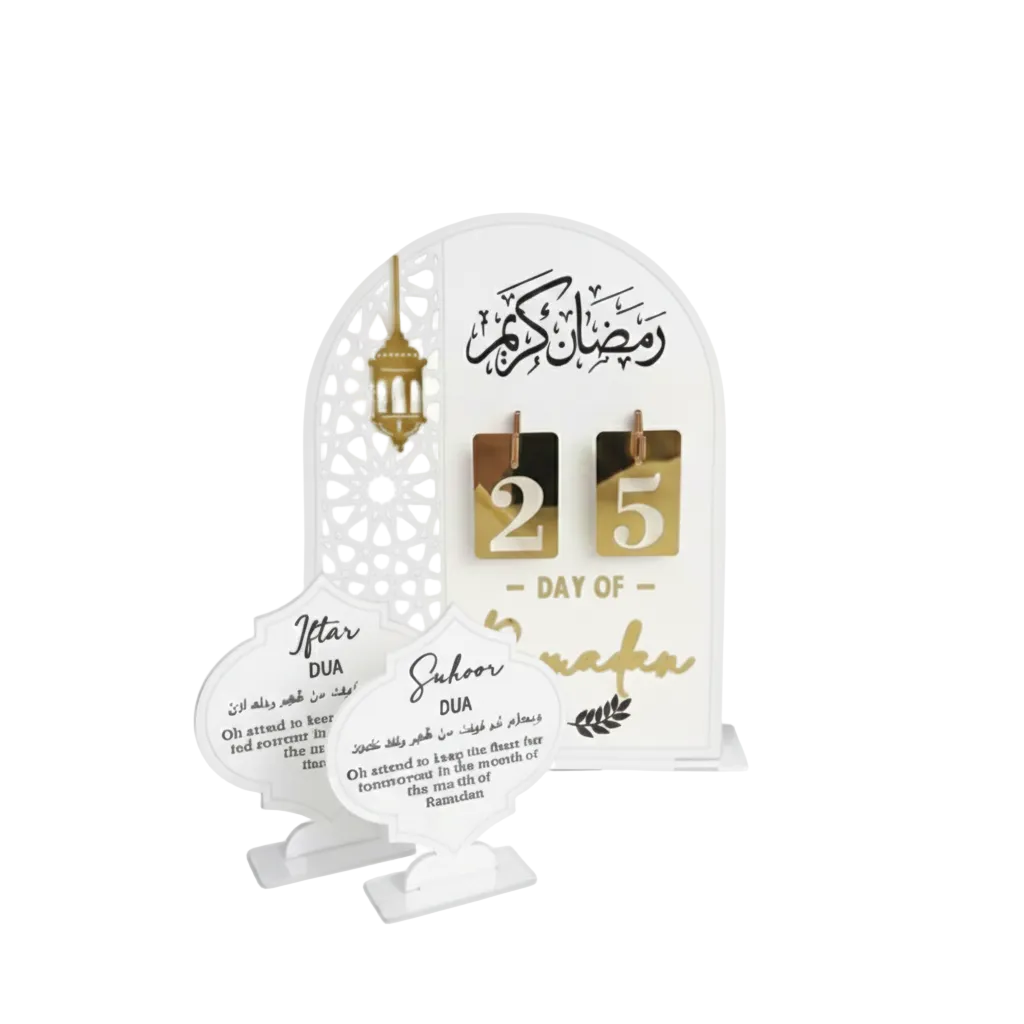 Adviento calendario Ramadán