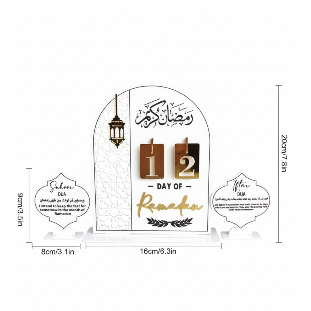 Adviento calendario Ramadán