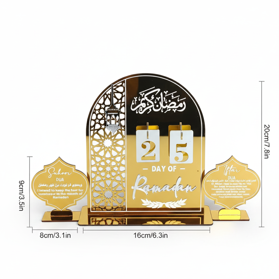 Adviento calendario Ramadán