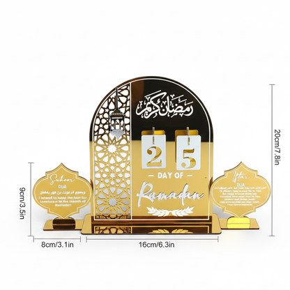 Adviento calendario Ramadán